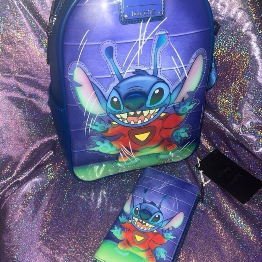 Disney Stitch 626 loungefly Set